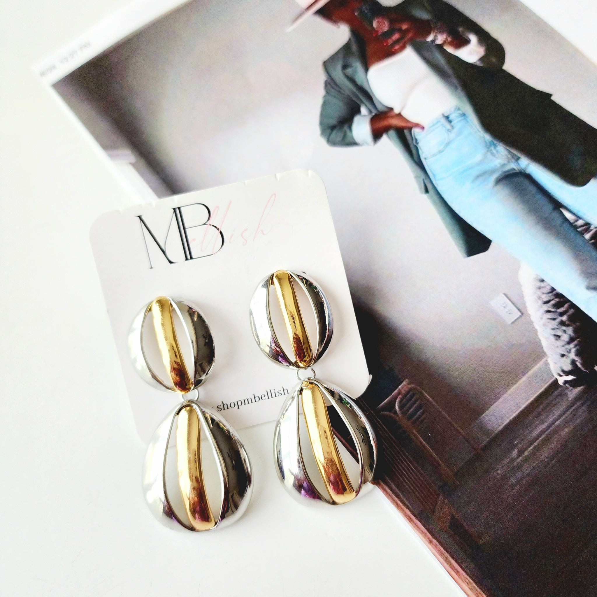 "Amare" Drop Earrings